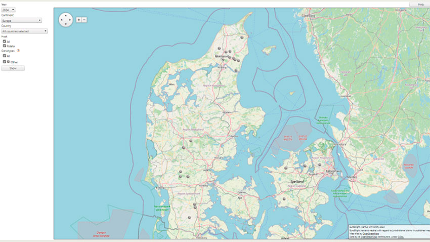 Foreløbige resultater af genotypetest 