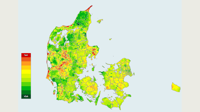 Aktuelt marktørkeindeks