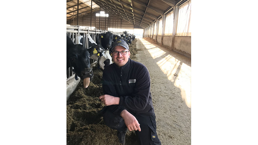 Jesper Arnth fortæller om forsøg med at sænke proteinprocent i køers grovfoder