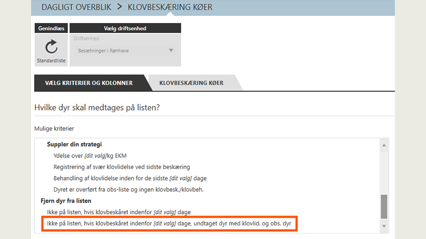 Opdatering til DMS - oktober 2025
