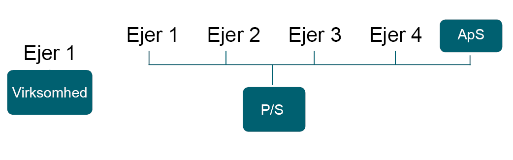 Fig. 9 Ejerskifte af landbrugsvirksomhed ved helt eller delvis salg af partnerskab