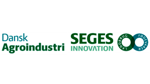 logoer for Dansk Agroindustri, SEGES Innovation og Landbrug & Fødevarer