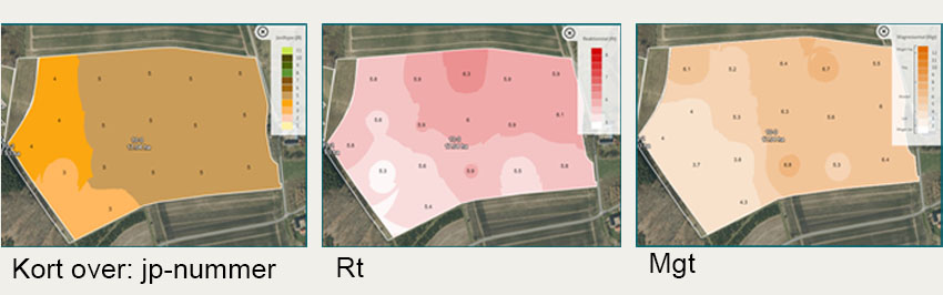 Skærmdumps af tildelingslag i Cropmanager