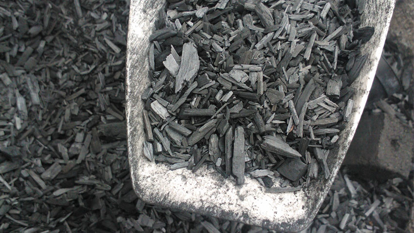 Biochar fra træ