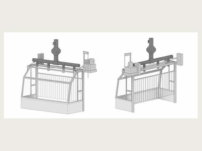 Metanhuset over foderbordet 