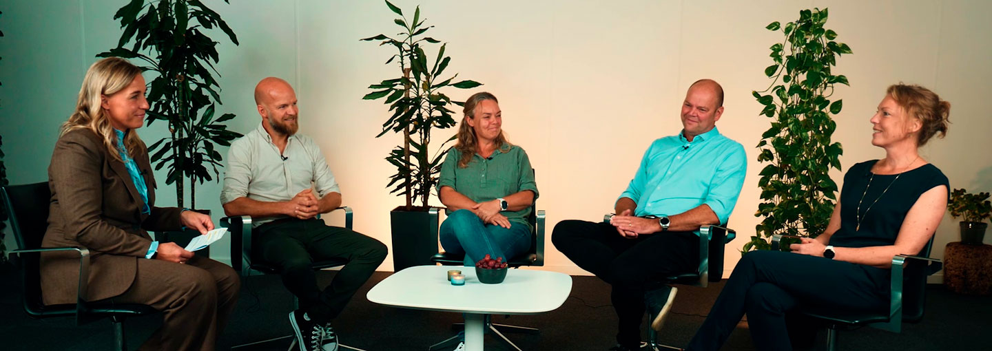 Billede fra tv-studie