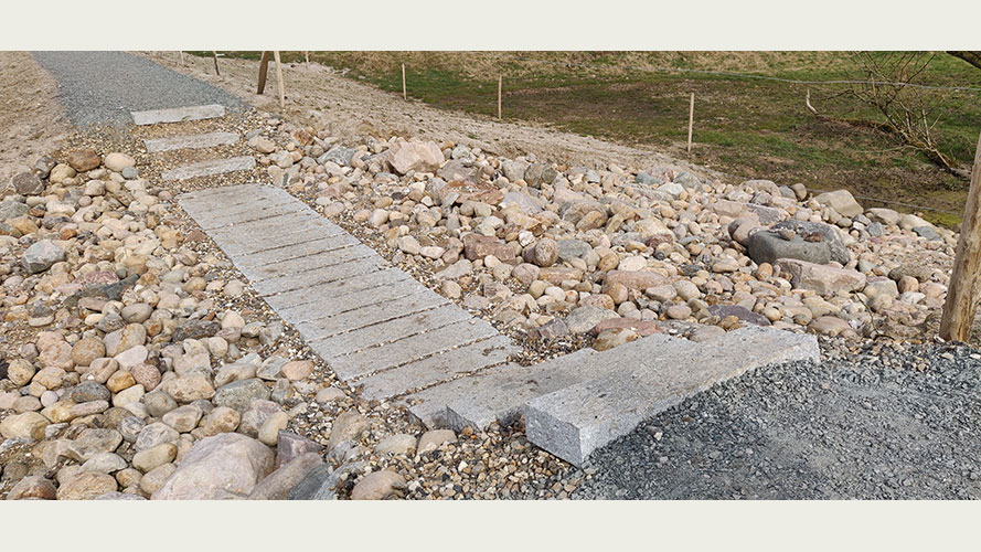 Overløb ved det østlige dige