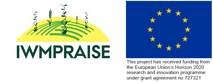 IWMPRAISE logo. EU no 727321