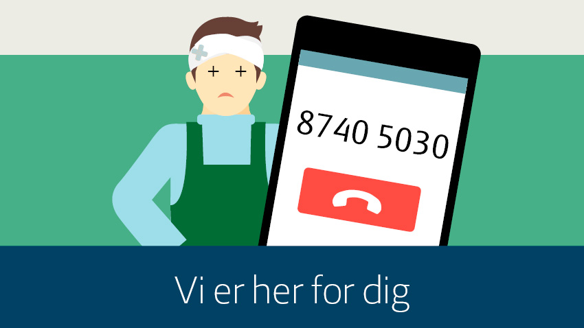 Hotline - arbejdsulykker