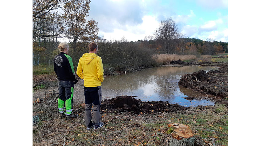 Wetland meeting with the entrepreneur