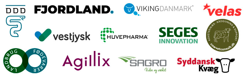 Logoer på alle partnere bag kampagenen Tag smitten ved hornene