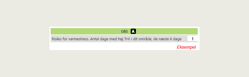 DMS: Alarm ved risiko for varmestress