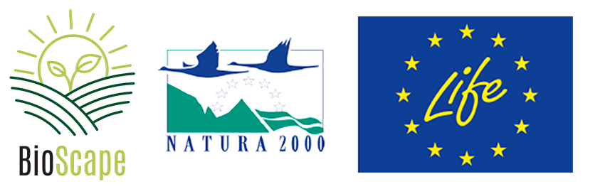 Logoer: Bioscape, Natura 2000 og Life