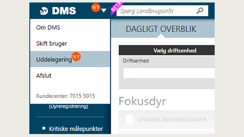 Opdatering til DMS 23. juni 2026
