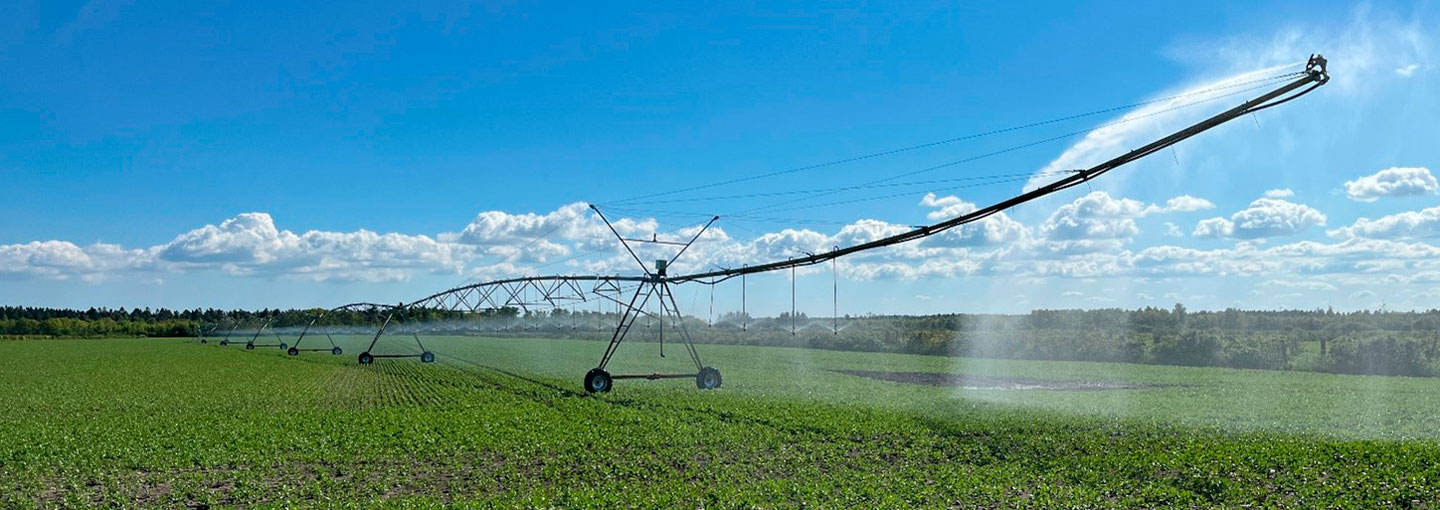 Center-pivotanlægget ved Bjerre